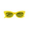 LUNETTES ROCK'N ROLL JAUNE FLUO