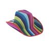 CHAPEAU DE COWBOY ARC-EN-CIEL