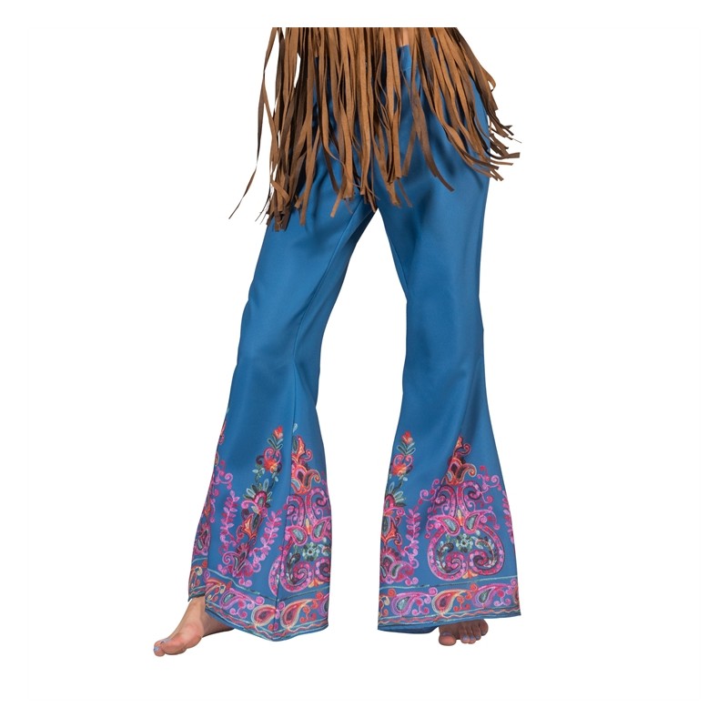 DEGUISEMENT FEMME PANTALON HIPPIE TAILLE 44-46 (L)