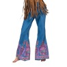 DEGUISEMENT FEMME PANTALON HIPPIE TAILLE 44-46 (L)