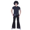 DEGUISEMENT HOMME PANTALON DISCO FEVER NOIR TAILLE 52-54 (M)