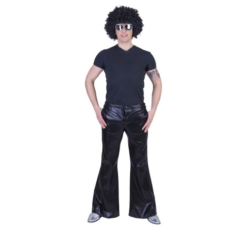 DEGUISEMENT HOMME PANTALON DISCO FEVER NOIR TAILLE 48-50 (S)