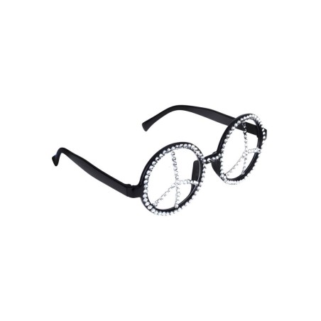 LUNETTES NOIRE RONDE HIPPIE 