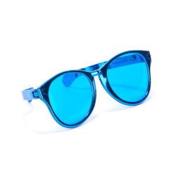 LUNETTES GEANTES ADULTE BLEU