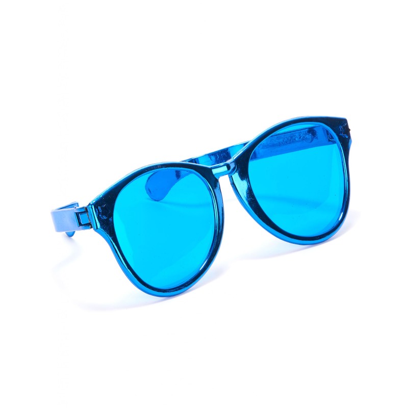 LUNETTES GEANTES ADULTE BLEU