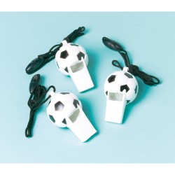 12 SIFFLETS BALLON DE FOOT