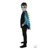 SET DRAGON ENFANT CAPE + MASQUE BLEU BRILLANT