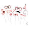 ASSORTIMENT DE 10 PHOTOBOOTH ROSE GOLD