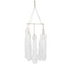 SUSPENSION ATTRAPE REVES 6 PIECES DENTELLES 28 X 62 CM 