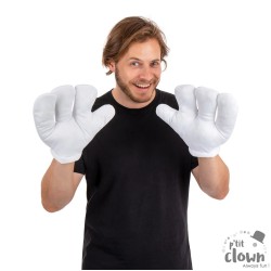 GANTS BLANCS DE MASCOTTE GEANTS 