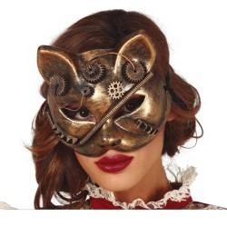 MASQUE DE CHAT STEAMPUNK 