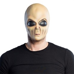 MASQUE LATEX TÊTE ALIEN 