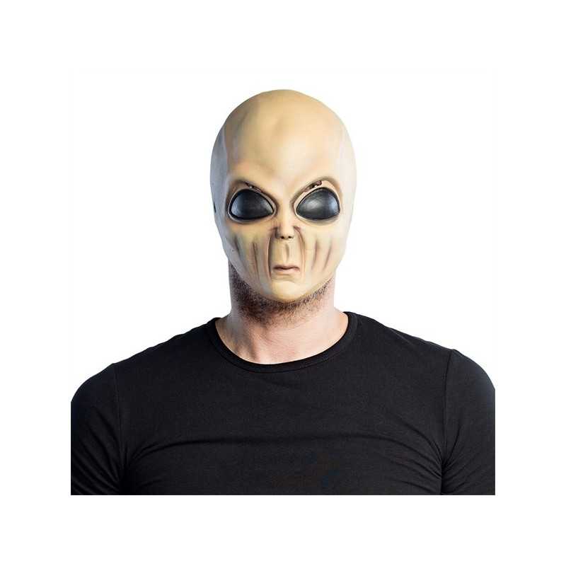 MASQUE LATEX TÊTE ALIEN 
