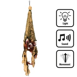 DECORATION HALLOWEEN SUSPENDUE CHAUVE-SOURIS 110CM