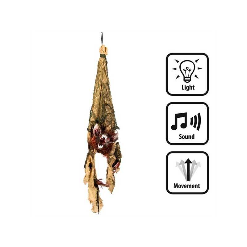 DECORATION HALLOWEEN SUSPENDUE CHAUVE-SOURIS 110CM