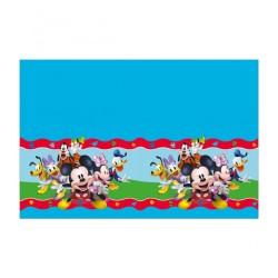 NAPPE PLASTIFIEE  MICKEY ET SES AMIS 120 X 180 CM 