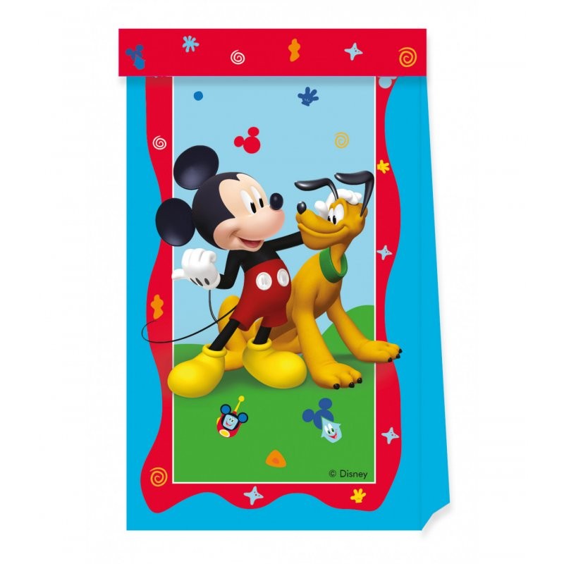 4 SACS CADEAUX MICKEY 