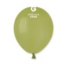 50 BALLONS VERT OLIVE GREEN OLIVE LATEX 13 CM 
