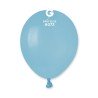 50 BALLONS BLEU BEBE BABY BLUE LATEX 13 CM