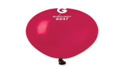 50 BALLONS BORDEAUX BURGUNDY LATEX 13 CM 