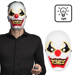 MASQUE MONSTRE CLOWN TUEUR LED