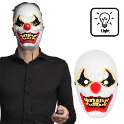 MASQUE MONSTRE CLOWN TUEUR LED 