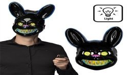 MASQUE LAPIN TUEUR LED 