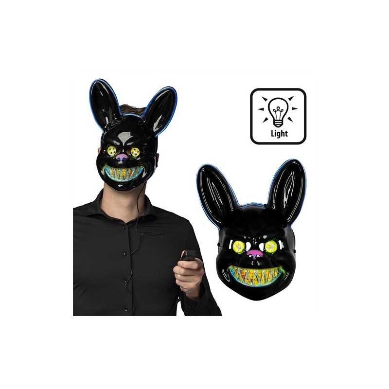 MASQUE LAPIN TUEUR LED 