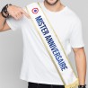 ECHARPE MISTER ANNIVERSAIRE