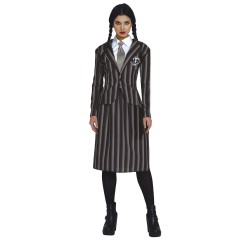 DEGUISEMENT MERCREDI ADAM UNIFORME ECOLIERE TAILLE L (42-44)