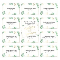 JEU LANCEUR DE DISCUSSIONS MARIAGE