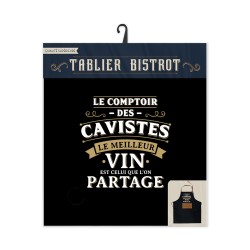 TABLIER LE COMPTOIRS DES CAVISTES