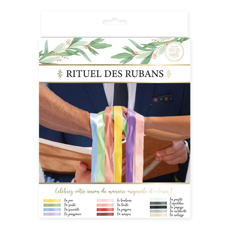 KIT RITUEL DU RUBAN POUR MARIAGE