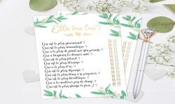 KIT JEU DES MARIES ELLE OU LUI MARIAGE