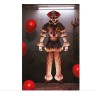 DECORATION  DE MUR CLOWN TUEUR 180 CM 