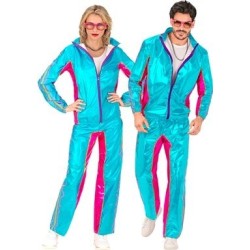 DEGUISEMENT SURVETEMENT OU JOGGING FLUO BLEU TAILLE L