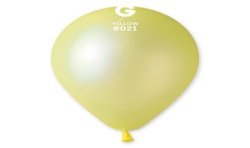 10 BALLONS JAUNE NEON OU FLUO BIO LATEX 30 CM 