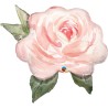 BALLON METALLIQUE EN FORME DE FLEURS ROSE  91 CM 