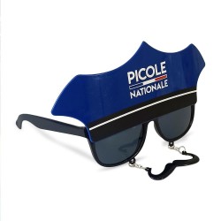 LUNETTES ET MOUSTACHE HUMOUR PICOLE NATIONALE