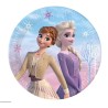 8 ASSIETTES RONDE REINE DES NEIGES 23 CM
