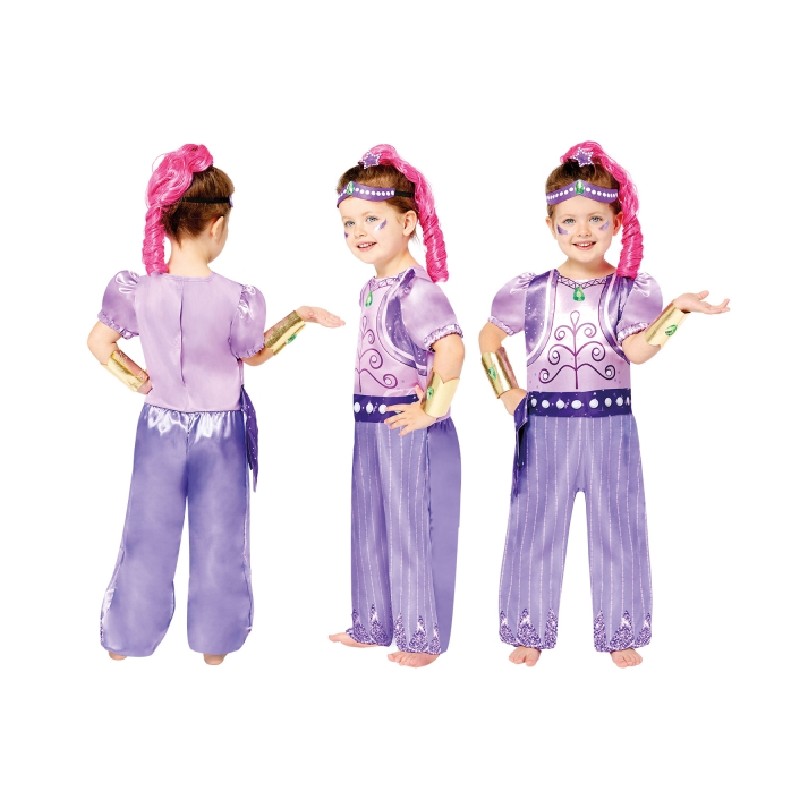 DEGUISEMENT ENFANT FILLE ORIENTALE VIOLETTE SHIMMER  TAILLE 6-8 ANS 