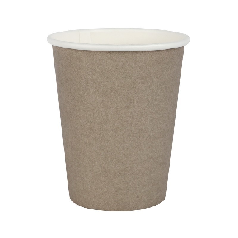 10 GOBELETS RAINBOW COMPOSTABLE TAUPE 26 CL  10 GOBELETS RAINBOW COMPOSTABLE TAUPE 26 CL