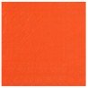 25 SERVIETTES PAPIER CRYSTAL ORANGE 33 X 33 CM