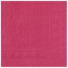 25 SERVIETTES PAPIER CRYSTAL ROSE FUCHSIA 33 X 33 CM