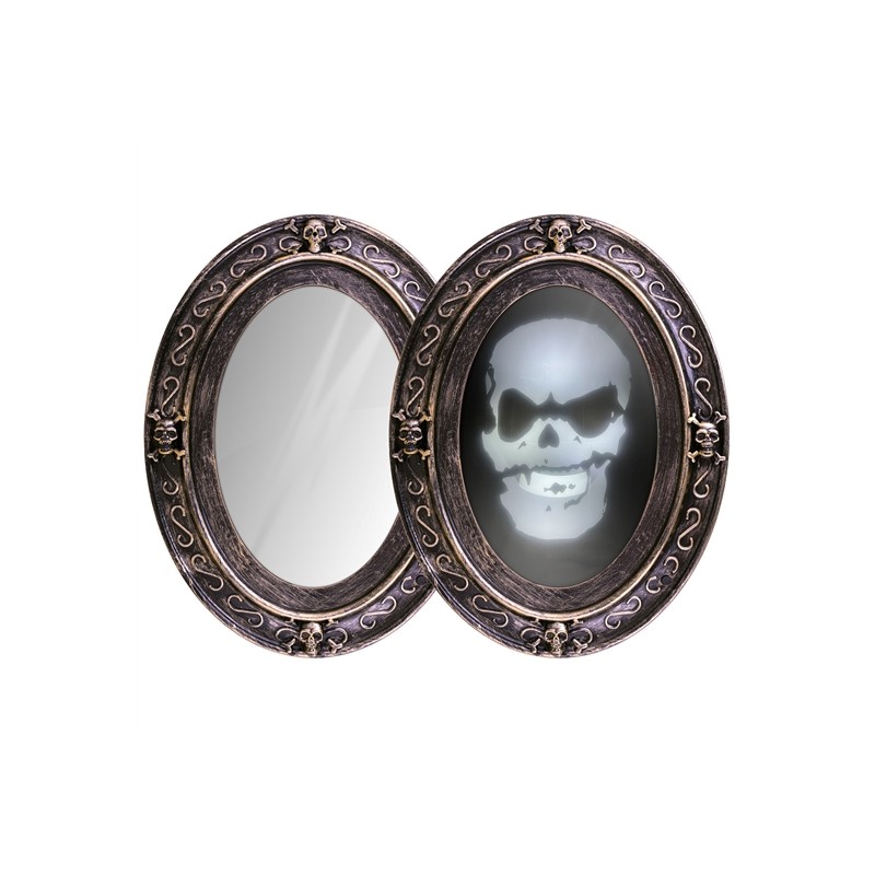 DECORATION HALLOWEEN MIROIR D'HORREUR PARLANT 