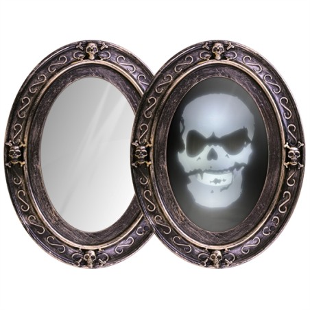 DECORATION HALLOWEEN MIROIR D'HORREUR PARLANT 