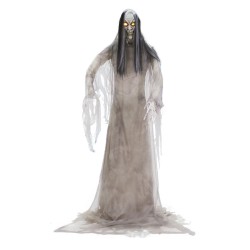 DECORATION HALLOWEEN FANTOMES BLANC 182 CM 