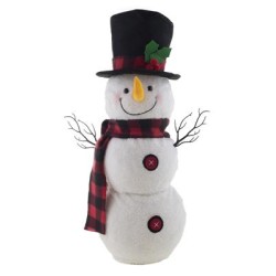 DECORATION DE NOEL BONHOMME DE NEIGE 56 CM 