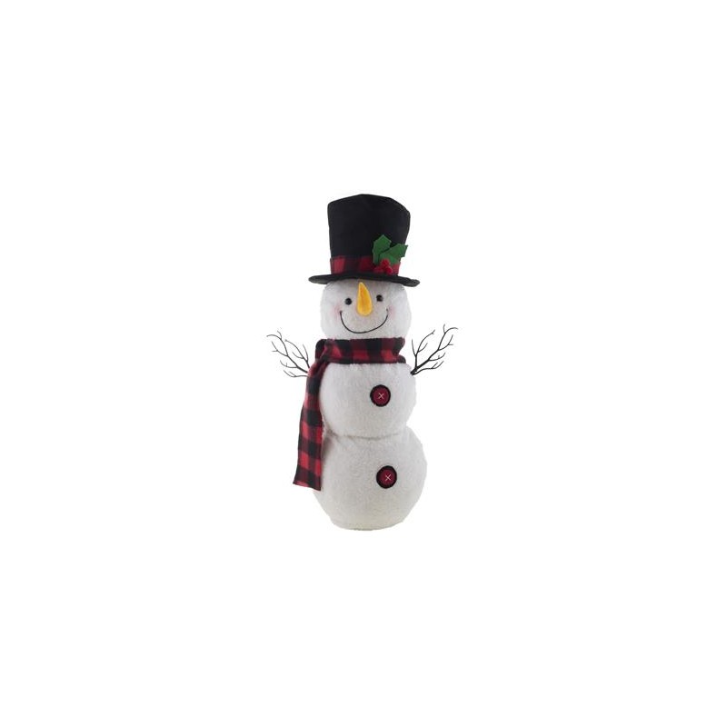 DECORATION DE NOEL BONHOMME DE NEIGE 56 CM 