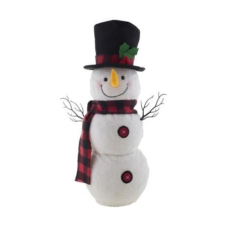 DECORATION DE NOEL BONHOMME DE NEIGE 56 CM 